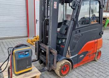 Sprzedam wózek widłowy Linde E-16 Salon Polska TRIPLEX -5 metrów