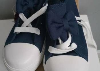 Trampki granatowe rozmiar 35 ( nr98)