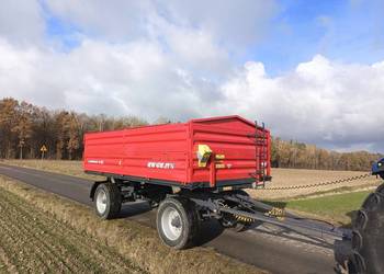Przyczepa rolnicza IFA hw 6011 #1986 rok bss