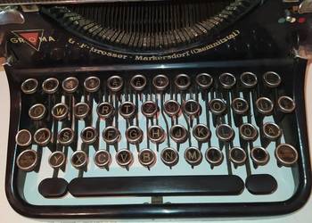 Maszyna do pisania Groma 1930 rok