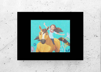 Spirit Riding Free plakat, plakat mustang duch wolności A4