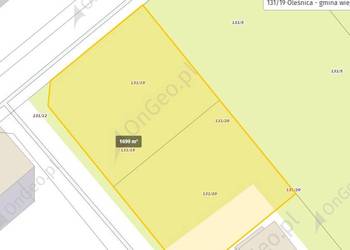 Działka budowlana (1699 m2) okolice Wrocławia MEDIA (Piszkawa)