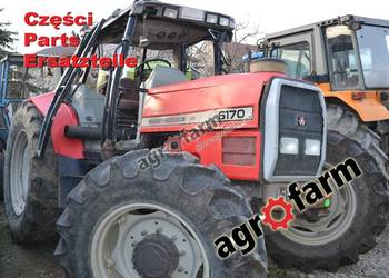 Massey Ferguson 6170 części, skrzynia biegów, oś