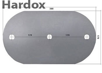 Nakładka HARDOX 1700221/S części do pługa REGENT