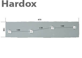 Płoza długa HARDOX 123160/P części do pługa KRONE