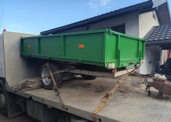Przyczepa 1-osiowa wywrotka oryginalna
