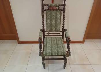 Fotel bujany Skandynawia okres lata 70 XX wiek