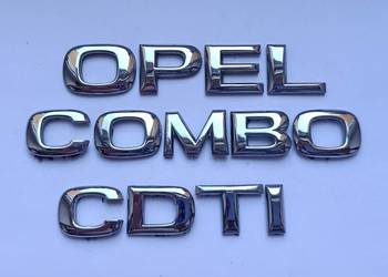 Napis emblemat Opel Combo C cdti 01-11r