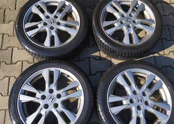 Alufelgi Honda wraz z zimowymi oponami Dębica