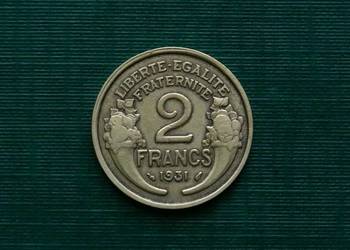 FRANCJA - 2 franki, 1931r
