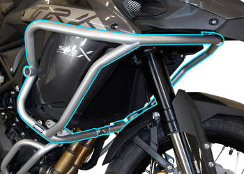 Gmole do BENELLI TRK 502 / 502X - Bunkier, srebrny