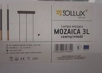 Lampa kuchenna wisząca