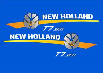Naklejki New Holland T7.260 zamienniki