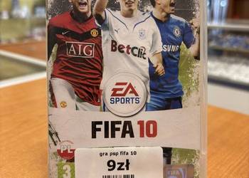 Gra PSP FIFA 10 | Polska Wersja | Zestaw z Instrukcją