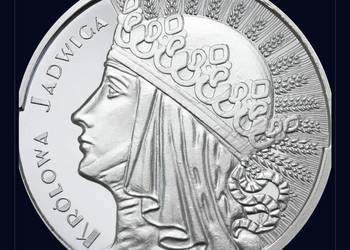 Królowa Jadwiga 100 uncji Srebra 9999 - 100 monet