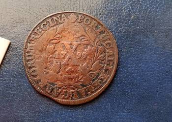 Stare monety 10 real 1799 Portugalia