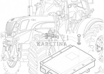 New Holland T6010 T6070 Moduł 84161711