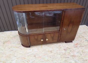 Barek Szafka Stolik Art Deco Orzech-Unikat Stary Antyk Po Renowacji.