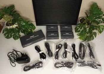 Przedłużacz rozdzielacz HDMI splitter HD 1080p 4 w1 PWAY