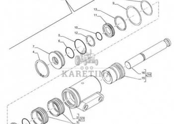 New Holland T6070 Tłok 48089949