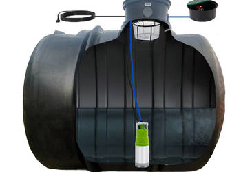 ZBIORNIK NA WODE DESZCZOWA 7500L ZESTAW PROFESSIONAL
