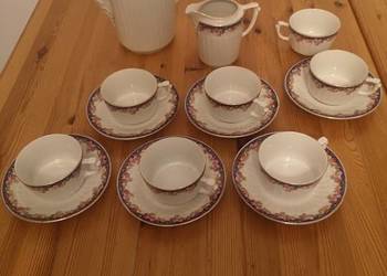 Porcelana Silesia, Koenigszelt, Przedwojenny serwis kawowy, zastawa