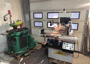 Szlifierka ostrzałka do płaszczyzn noży frezów pił Nua 25 magnesowa Elb SW