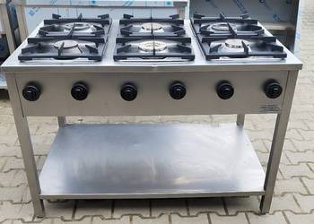 Kuchnia gazowa 6 palnikowa