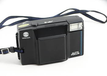 Aparat Minolta AF-S Talkman – Sprawny mechanicznie, czysty! (unikat z lat 8