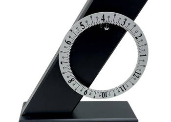 Zegar Biurkowy Artempo Design by Seiko Obrotowa Tarcza, Lata 90.