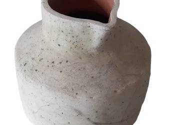 Dzbanek ceramiczny ręcznie wykonany.