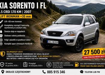 Kia Sorento 2,5 crdi bez korozji