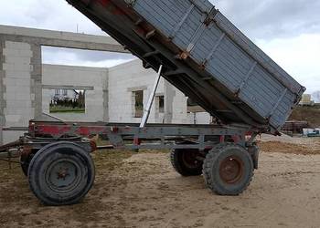 Przyczepa wywrotka 3 stronna 9 ton braun