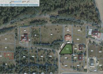 Działka budowlana pośród lasów w m.Siedliska, gm.Dąbrowa, woj.opolskie