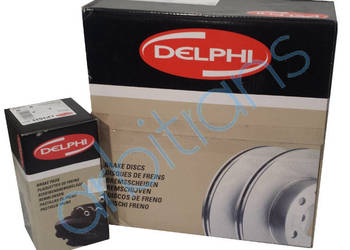 DELPHI Tarcze+klocki przód PEUGEOT 407 283MM