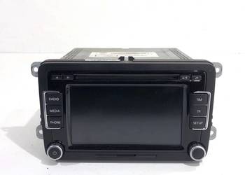 RADIO VW PASSAT B7 3C8035195F 10-15 ODTWARZACZ MULTIMEDIA, STEREO