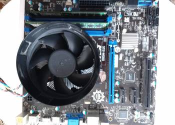 Płyta główna MSI B85M-E45, 1150,procesor i5 -4590s 8gb ram wentyl