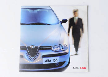 Alfa Romeo 156 prospekt katalog