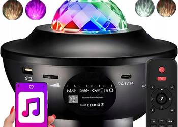 Projektor gwiazd rzutnik lampka nocna led usb pilot