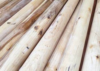 Słupki toczone drewniane wałki toczone 10x260cm