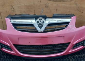 OPEL CORSA D  ZDERZAK PRZÓD  HALOGEN