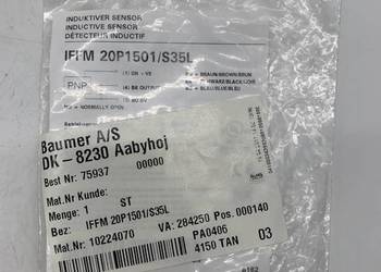 Baumer IFFM 20P1501/S35L Proximity switch
