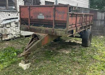 REZERWACJA! Rozrzutnik obornika 4t jednoosiowy – tanio