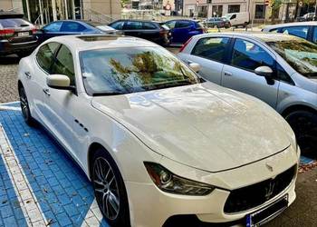 Maserati Ghibli SQ4 450 km/ Stan idealny/ Full/ Zamiana