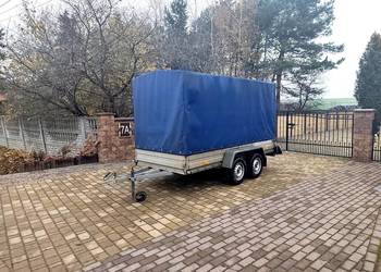 Przyczepa RYDWAN Dwuosiowa DMC 750KG * 3.20 x 1.50 * Zarejestrowana