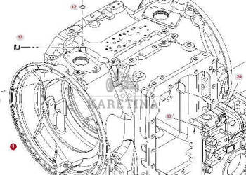 Valtra S274 S294 S324 S394 Fendt S927 S930 S933 S939 ML260 Obudowa Skrzyni…