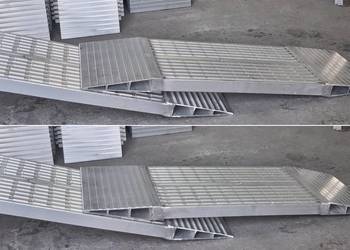 Najazdy Przejazdowe 100x32cm 2szt Przedłużki LAWETA Podjazdy od ręki