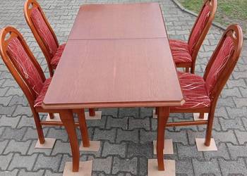 Transport,Stół + 4 krzesła seria Aramis 150 BDB stan