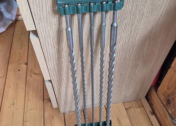 Zestaw 5 wierteł do betonu 60cm