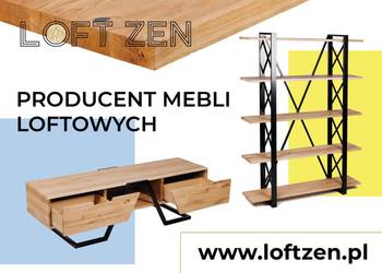 Komody industrialne do salonu - przechowywanie ze stylem